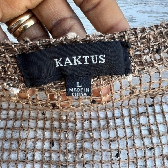 KAKTUS Crochet‎ Cardigan Large - Picture 4 of 11